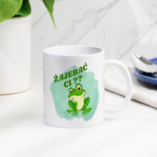 Kubek "ŻAJEBAĆ CI??"