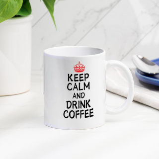 Kubek "KEEP CALM AND DRINK COFFEE"
